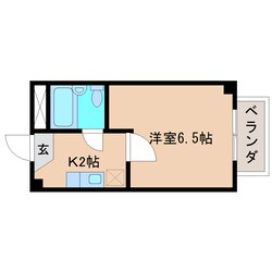 桜橋駅 徒歩10分 2階の物件間取画像